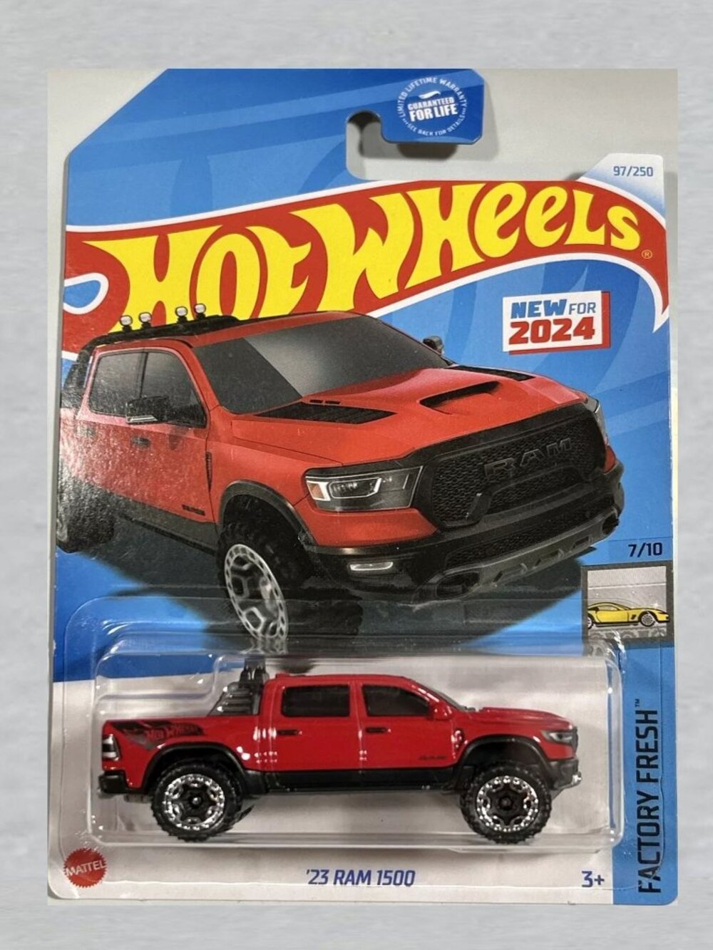 HOT Wheels '23 Ram 1500 BLUE
